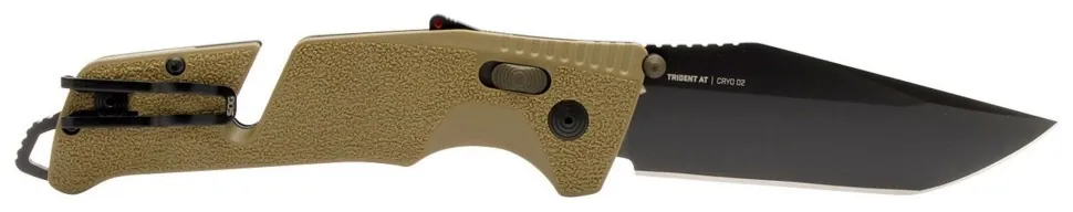 Розкладний ніж SOG Trident AT, Flat Dark Earth-Tanto (SHM_SOG 11-12-12-41)