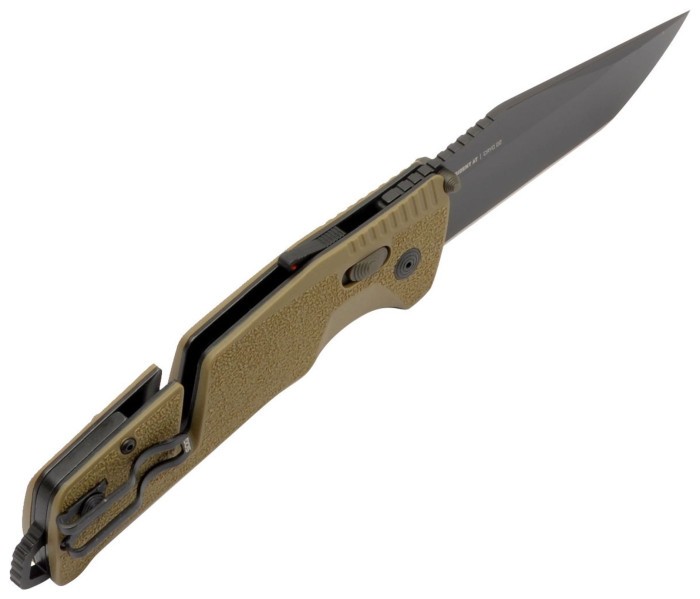 Раскладной нож SOG Trident AT, Flat Dark Earth-Tanto