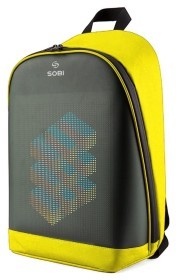 Рюкзак Sobi Pixel Plus SB9707 Yellow з LED екраном