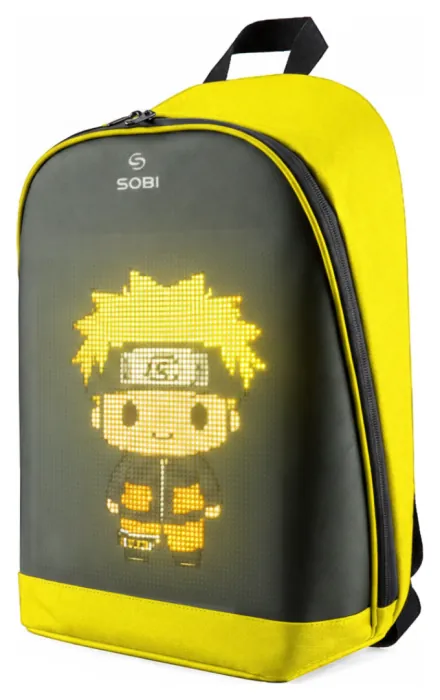 Рюкзак Sobi Pixel Plus SB9707 Yellow з LED екраном