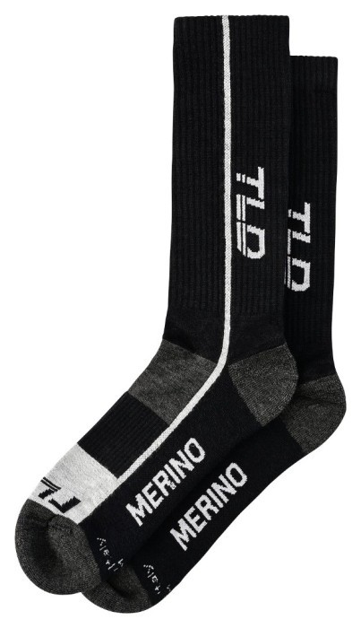 Носки TLD CHILL MERINO WOOL SOCKS; MONO [BLACK] S/M