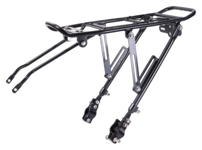 Багажник алюм. на верхнє пір'я KAIWEI KW-667-01 (чорний), укр, укр