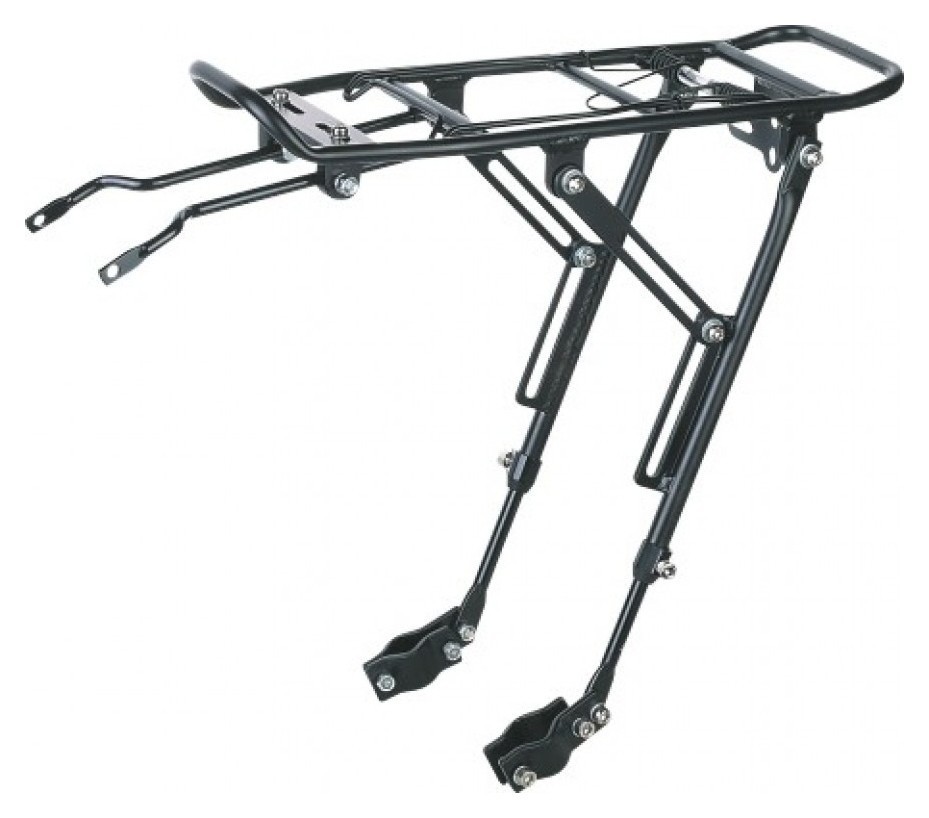 Багажник алюм. на верхние перья KAIWEI KW-667-01 (черный)