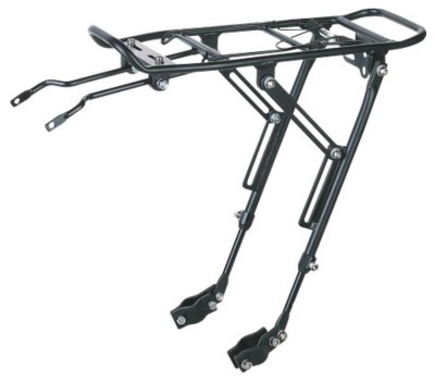 Багажник алюм. на верхние перья KAIWEI KW-667-01 (черный)