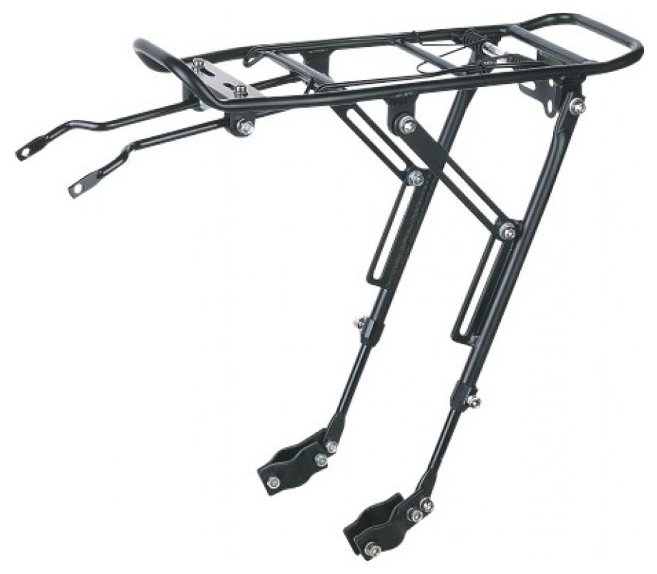 Багажник алюм. на верхнє пір'я KAIWEI KW-667-01 (чорний)