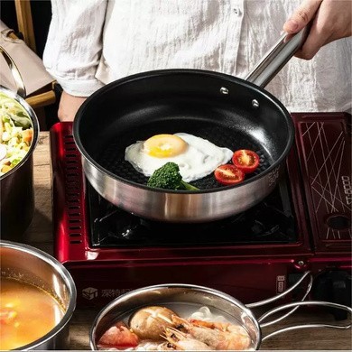 Набор посуды для кемпинга Starcamp Cookware set 3-4 HX-SK09 steel