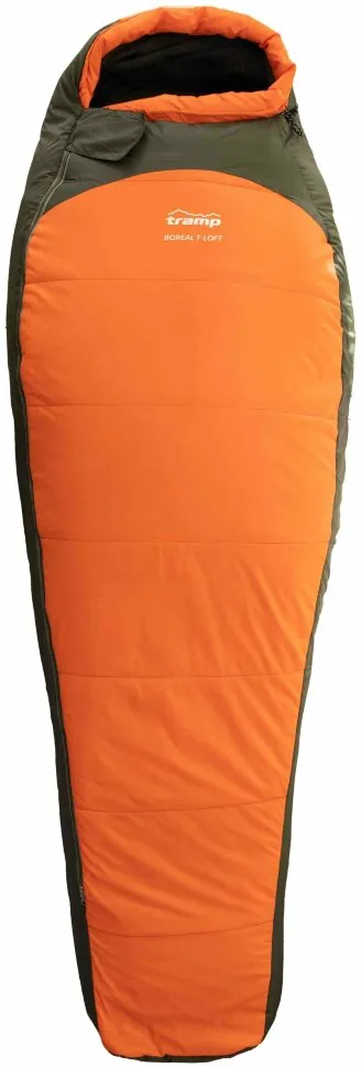 Спальний мішок Tramp Boreal Long кокон правий orange/grey 225/80-55 UTRS-061L (UTRS-061L-R)