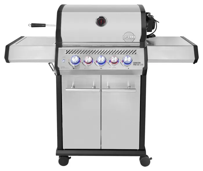 Газовый гриль Senator Pro-32 LED с системой BBQ Block Fire GRILLI 701377