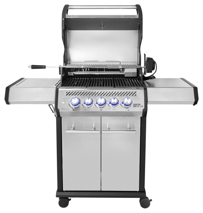 Газовый гриль Senator Pro-32 LED с системой BBQ Block Fire GRILLI 701377