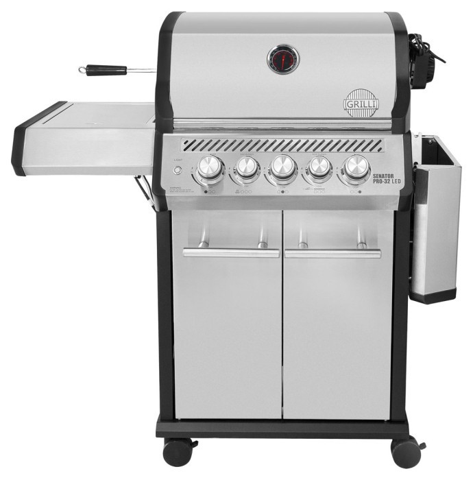Газовый гриль Senator Pro-32 LED с системой BBQ Block Fire GRILLI 701377
