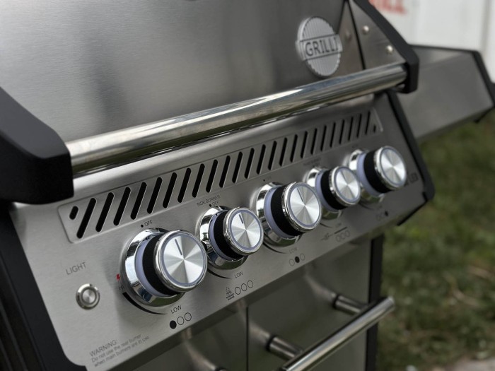 Газовый гриль Senator Pro-32 LED с системой BBQ Block Fire GRILLI 701377