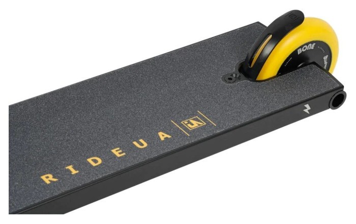 Трюковий самокат UrbanArtt Bone 5.5 x 21” - Black/Yellow, укр, укр
