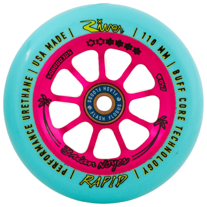 Колеса для трюкового самокату River Rapid FLORIDA MAN Pro Scooter 110mm - BRIAN NOYES SIGNATURE