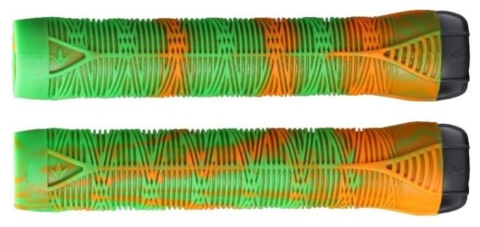Гріпси для самокату Blunt Hand Grip V2 - GREEN/ORANGE, укр, укр