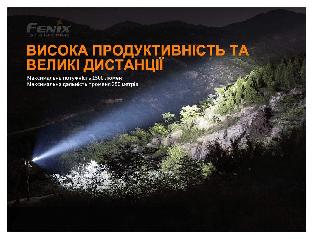 Ліхтар ручний Fenix TK26R, укр, укр
