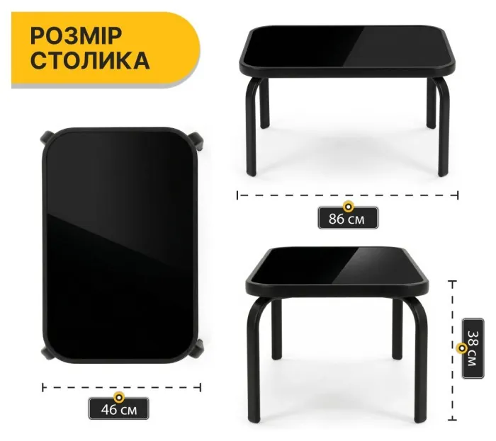 Комплект садових меблів LEOBRO Comfort (Диван, 2 крісла, столик) із підвісною парасолею — Сірий