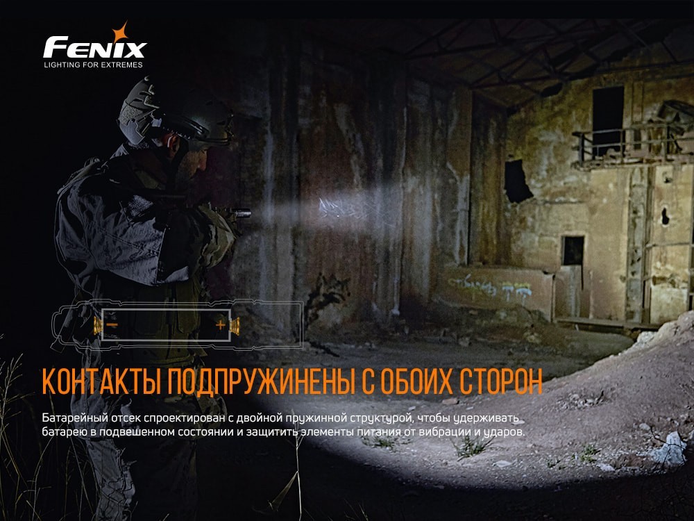 Ліхтар ручний Fenix PD36TAC, укр, укр