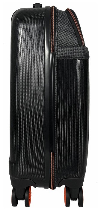 Валіза Semi Line 20" (S) Black/Orange Line (T5734-1)