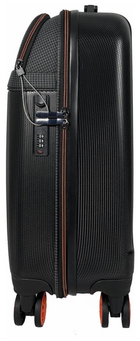 Валіза Semi Line 20" (S) Black/Orange Line (T5734-1)
