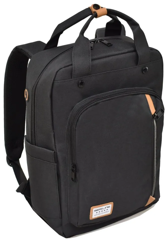Рюкзак міський Semi Line 21 Black (L2005-8) (DSM_DAS302203)