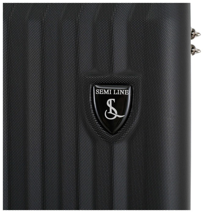 Валіза Semi Line 24" (M) Black (T5984-4)