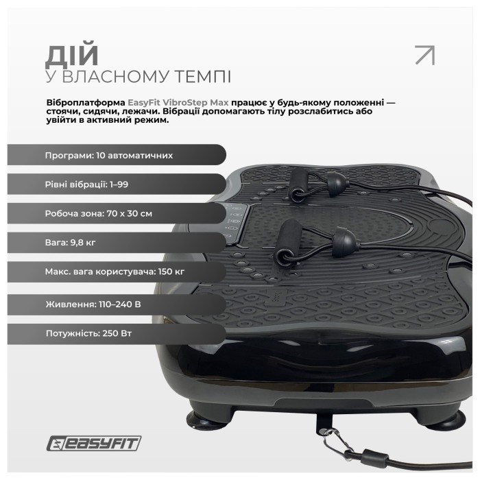 Виброплатформа EasyFit VibroStep Max
