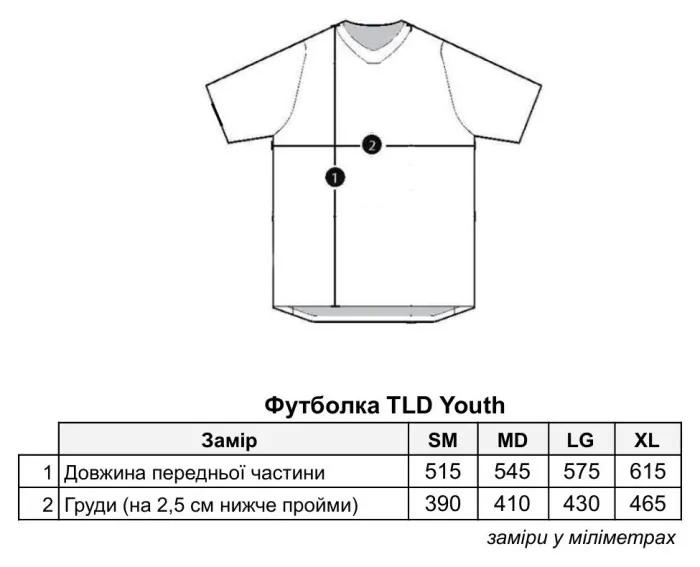 Футболка TLD HERITAGE YOUTH SS TEE; [BLACK] M