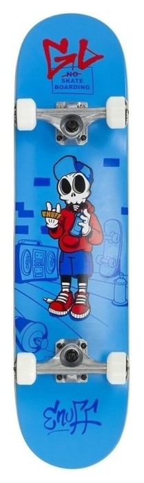 Скейтборд Enuff Skully blue, укр, укр