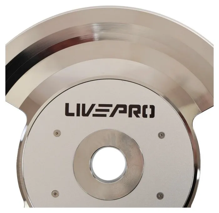 Блинчики диски стальные 2 Handle металлическая втулка LiveUp LP8338-20 ø51мм 20кг серый