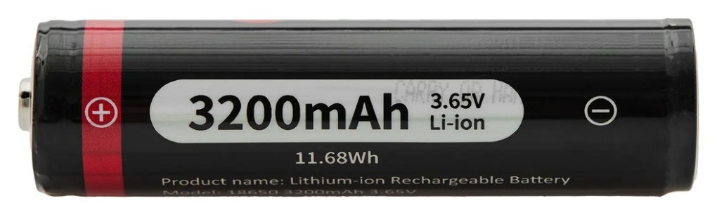 Акумулятор GUIDE для серії TR Scopes (18650)