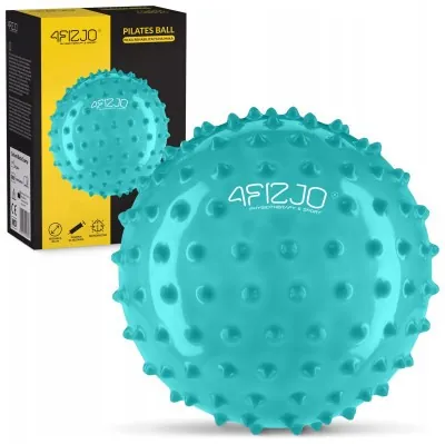 М'яч для пілатесу, йоги, реабілітації 4FIZJO 20 см (масажний) Mint (P-5905973406093)