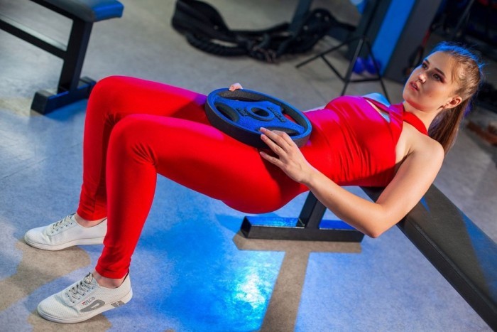 Професійна штанга RN-Sport з металевими дисками в порошковому фарбуванні 300 кг, укр, укр