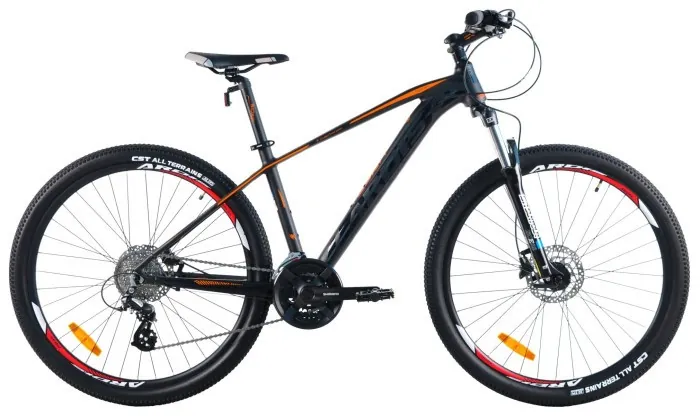 Велосипед Ardis 27,5 MTB AL "TUCAN" Гидравлика 24 шв., черно-оранжевый
