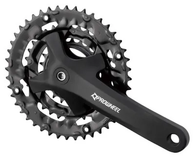 Комплект шатунов PROWHEEL MPE-401, (9S/8S), 175mm, 44/32/22T black