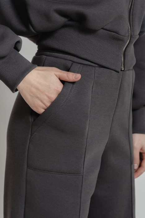 Костюм Pobedov повседневный женский темно-серый, Костюм Pobedov Elegant женский темно-серый