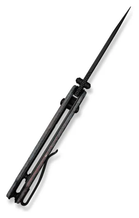 Нож складной карманный Civivi Elementum (Crossbar Lock), (7.51 см) CPM S35VN / Nebula FatCarbon Fiber черный/красный/синий/белый