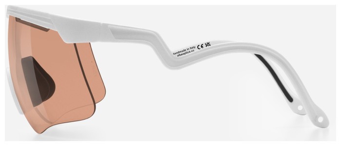 Окуляри Albaoptics DELTA White VZUM Salmon