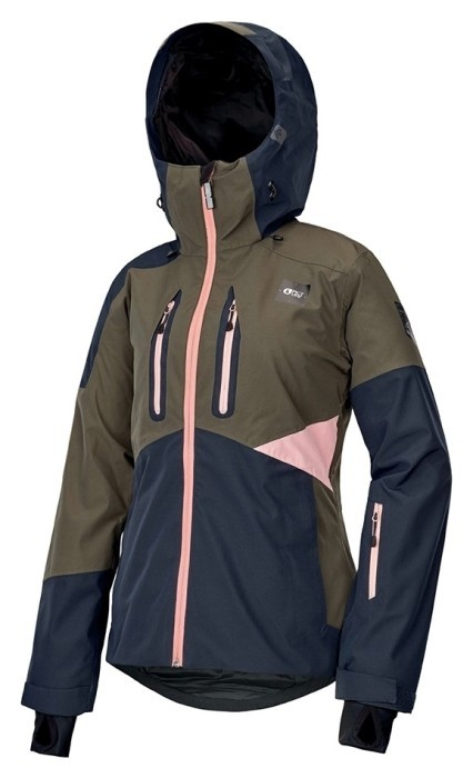 Куртка Picture Organic Seen для жінок 2020 dark army green, укр, укр