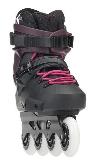 Роликовые коньки для взрослых Rollerblade TWISTER EDGE W 37 (6.5US) 235мм Black/purple (07847600 N41)