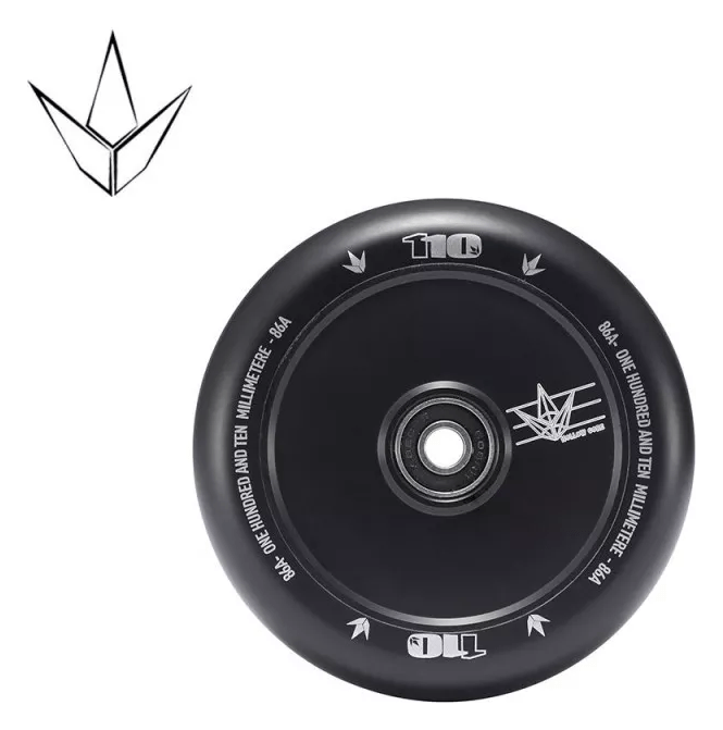 Колесо для трюкового самоката BLUNT HOLLOW CORE 110мм x 24мм Black, укр, укр