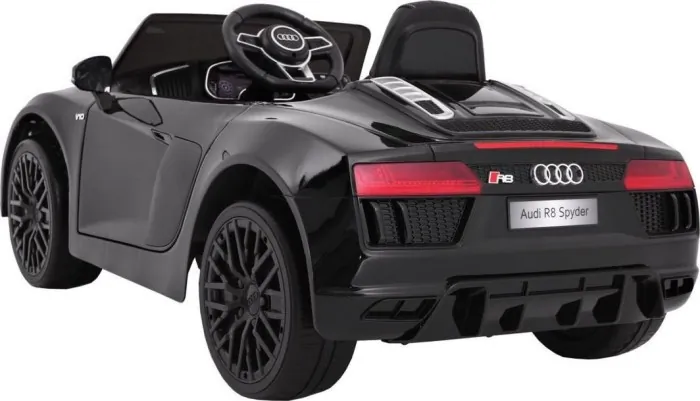 Дитяча акумуляторна машинка Audi R8 Чорна