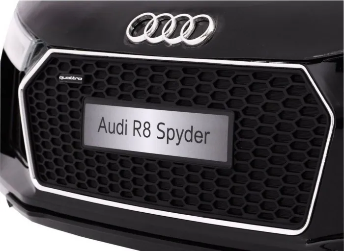 Дитяча акумуляторна машинка Audi R8 Чорна