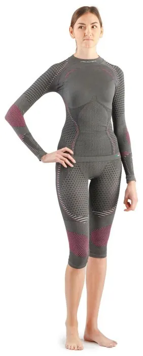 Термоштани жіночі Accapi Ergoracing 3/4, Antracite/Black, XS/S