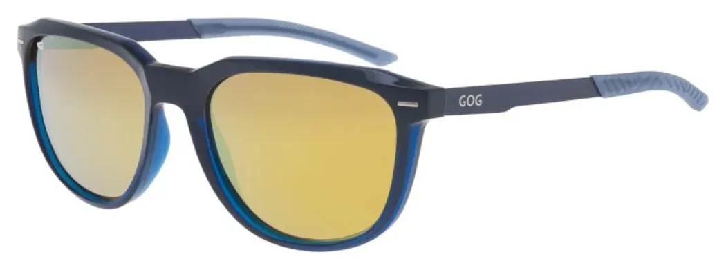 Окуляри GOG Soma Cat.3 (matt black/reflex white/blue)