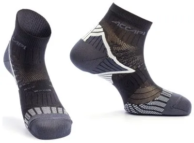 Термошкарпетки Accapi Running UltraLight, Black, 34-36