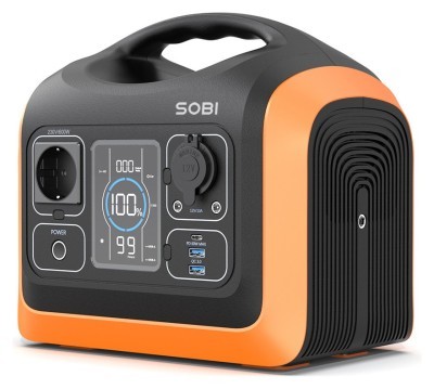 Портативная зарядная станция Sobi 600W (186000mAh; 595Wh)