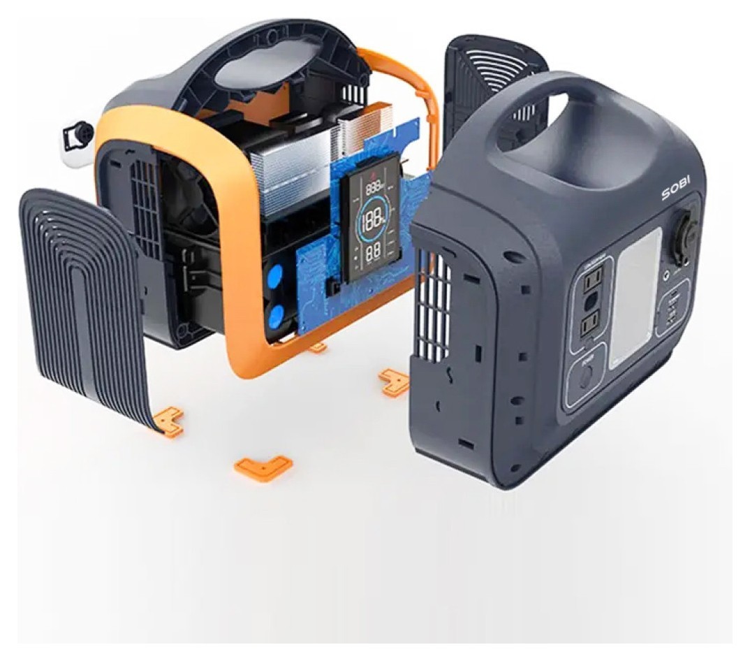 Портативна зарядна станція Sobi 600W (186000mAh; 595Wh), укр, укр