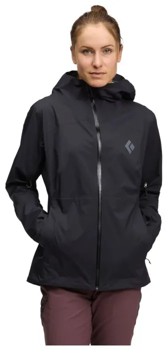 Куртка жіноча Black Diamond W Fineline Stretch Shell, Black, M