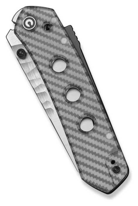 Ніж складаний туристичний Civivi Vision FG, (9 см) Nitro-V / Lexan прозорий