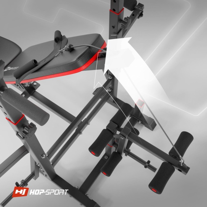 Лава тренувальна з партою Скотта HS-1075 Pro, укр, укр